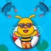 Swimming Bee